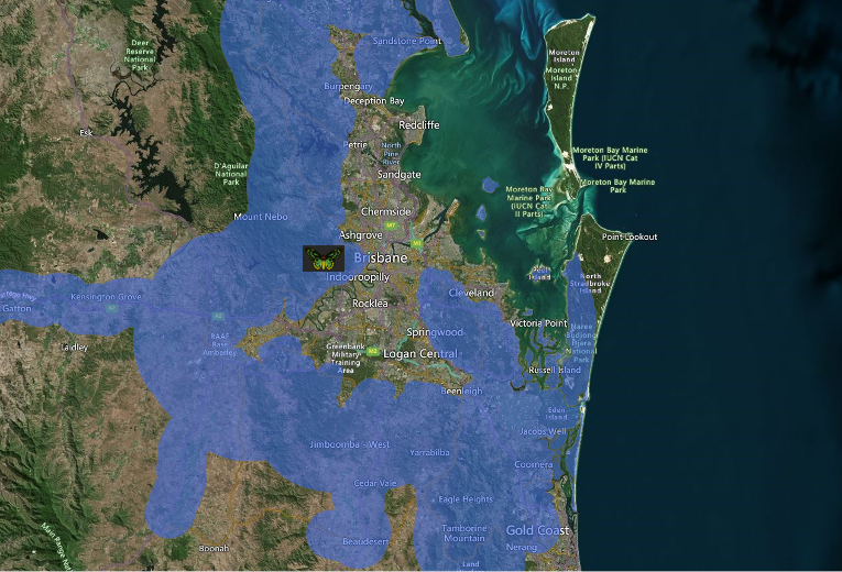Map of Peri-Urban Eligible Areas